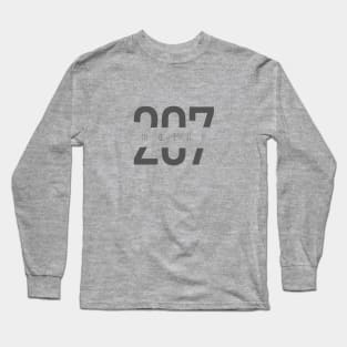 207 Maine Long Sleeve T-Shirt